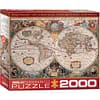 Antique World Map Puzzel