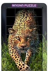 d magna puzzle portrait leopard  stukjes