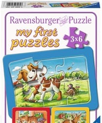 my first mijn dierenvriendjes puzzel stukjes