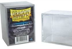 dragon shield deckbox transparant