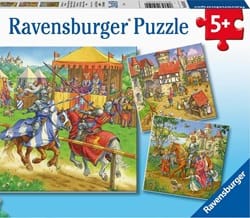 riddertoernooi in de middeleeuwen puzzel   stukjes