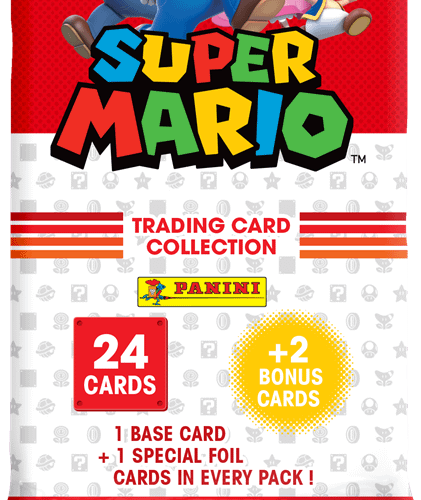 super mario trading card fat pack