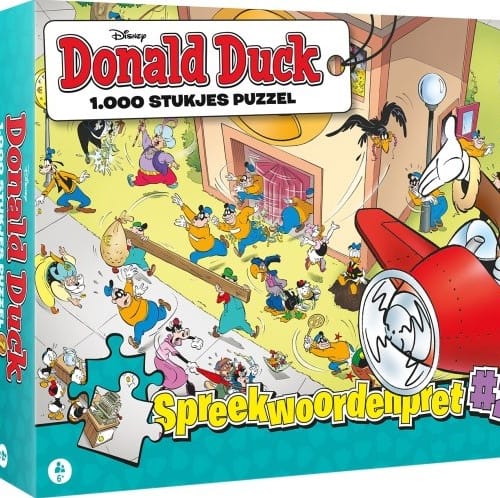 donald duck spreekwoordenpret  puzzel  stukjes