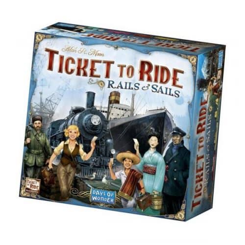 Ticket to Ride Rails and Sails bordspel