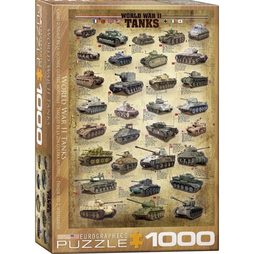 World War II Tanks Puzzel