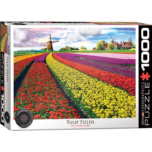 Tulip Fields Netherlands Puzzel