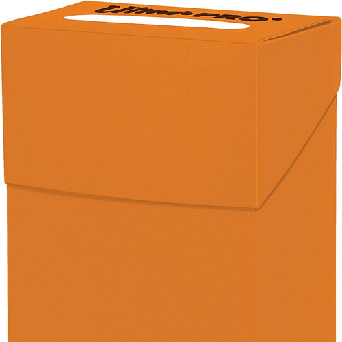 deckbox solid oranje