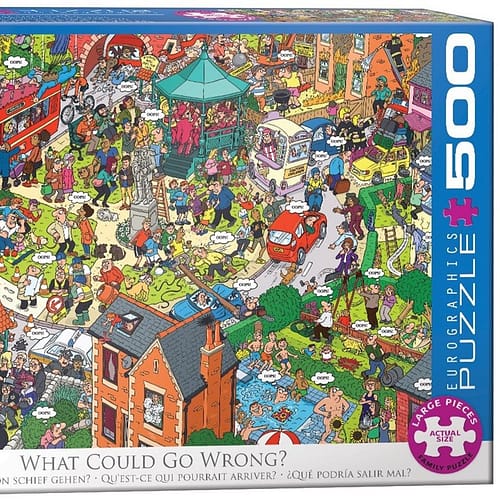what could go wrong martin berry puzzel  stukjes