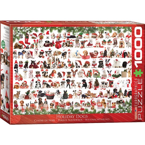 Holiday Dogs Puzzel