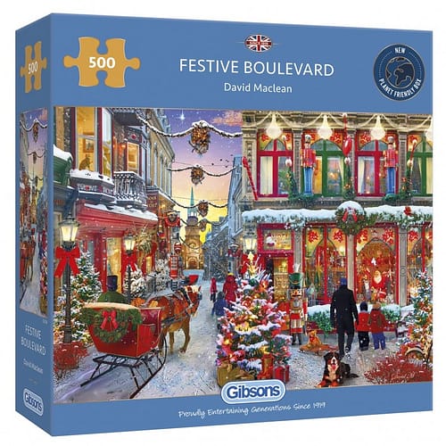 festive boulevard puzzel  stukjes