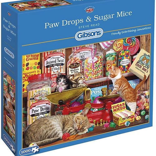 paw drops sugar mice steve read puzzel  stukjes
