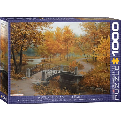 Autumn in an Old Park Puzzel