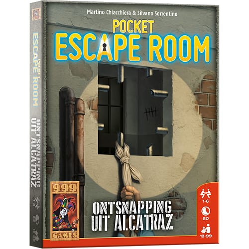 Pocket Escape Room Ontsnapping Uit Alcatraz