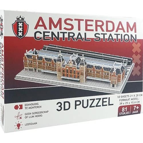 Amsterdam Centraal Station D Puzzel