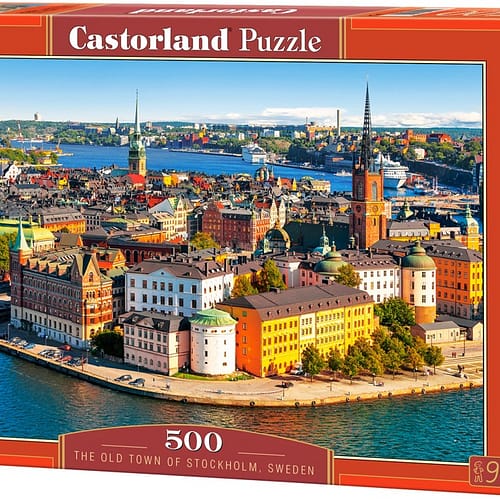 the old town of stockholm sweden puzzel  stukjes