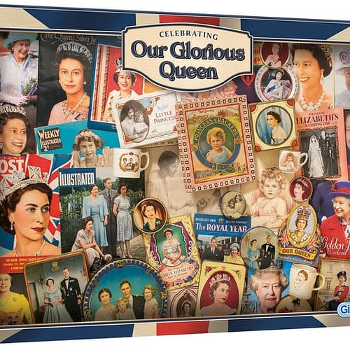 our glorious queen puzzel  stukjes