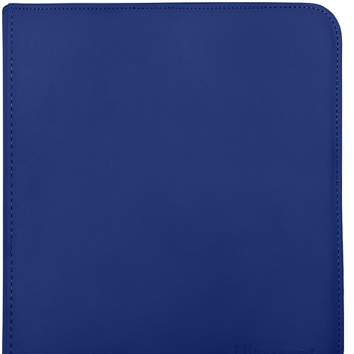 zippered  pocket pro binder blauw