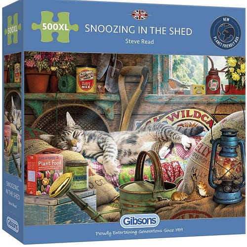 snoozing in the shed puzzel l