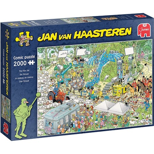 Jan van Haasteren The Film Set Puzzel  stukjes