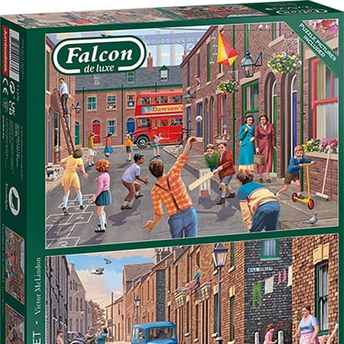 falcon playing in the street puzzel   stukjes