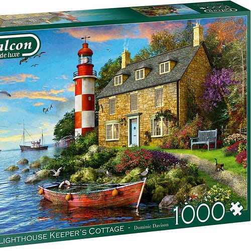 the lighthouse keeper s cottage puzzel  stukjes