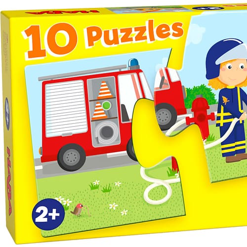 10 Puzzels - Hulpvoertuigen