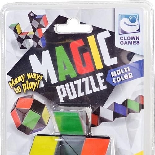 clown magic puzzel multi color  delig