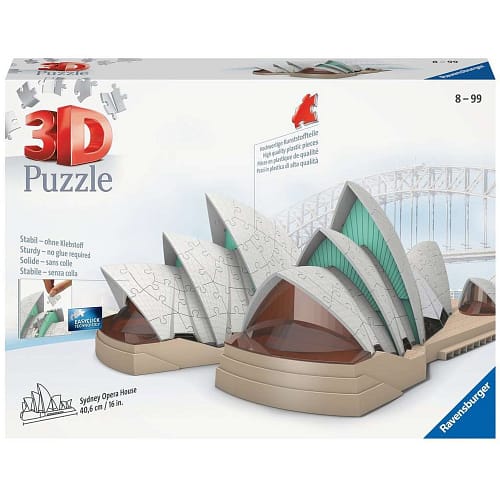 D Puzzel Sydney Opera House  stukjes