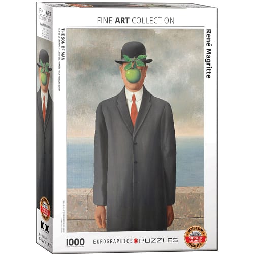 The Son of Man Rene Magritte Puzzel