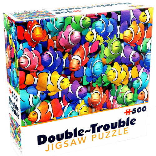 double trouble puzzel clownfish  stukjes
