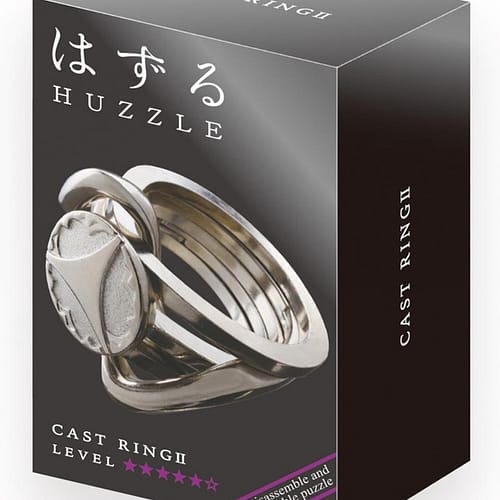 huzzle cast puzzle ring ii level