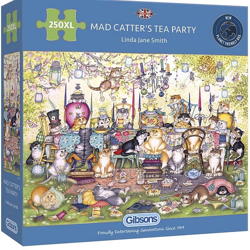 mad catter s tea party puzzel l