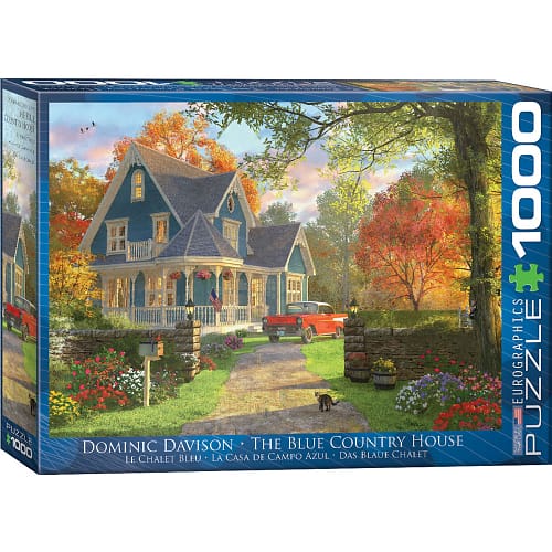 The Blue Country House Dominic Davison Puzzel