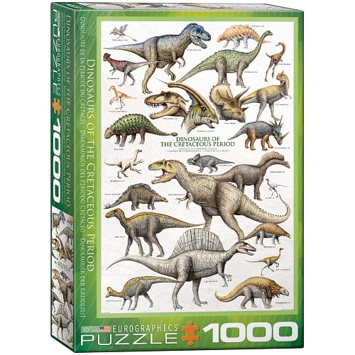 Dinosaurs of the Cretaceous Puzzel