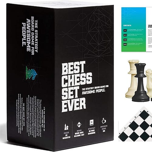 best chess set ever black board