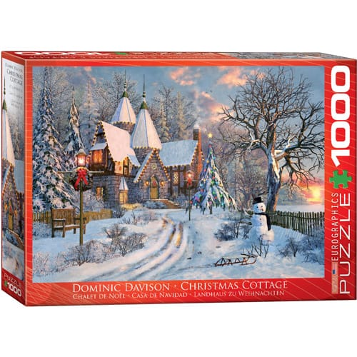 Christmas Cottage Dominic Davison Puzzel
