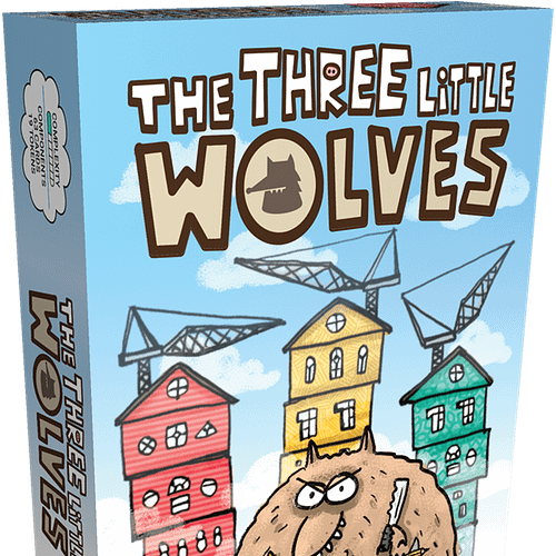 the three little wolves kaartspel