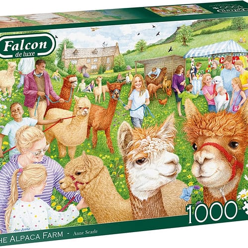 falcon the alpaca farm puzzel  stukjes