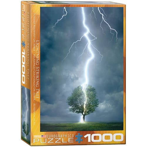Lightning Striking Tree Puzzel