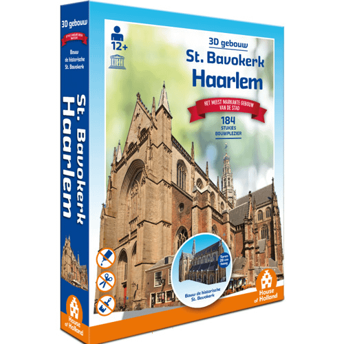 D Gebouw St Bavokerk Haarlem