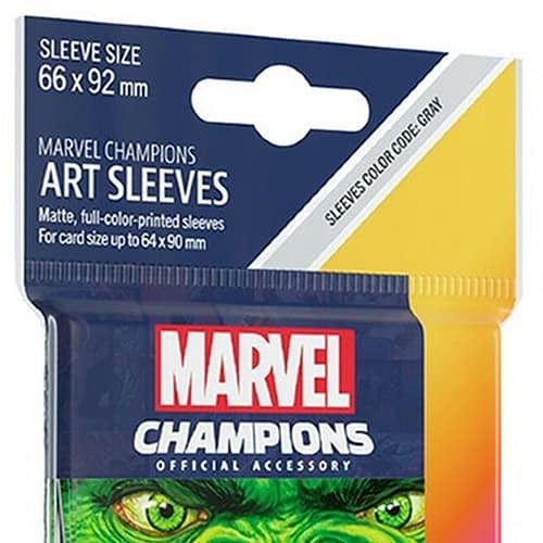 sleeves marvel champions hulk plus stuks