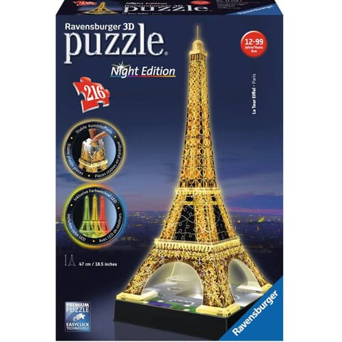 D Puzzel Eiffeltoren Night Edition