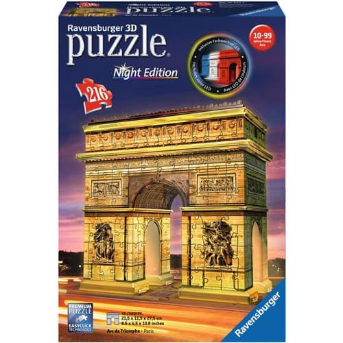 D Puzzel Arc de Triomphe Night Edition