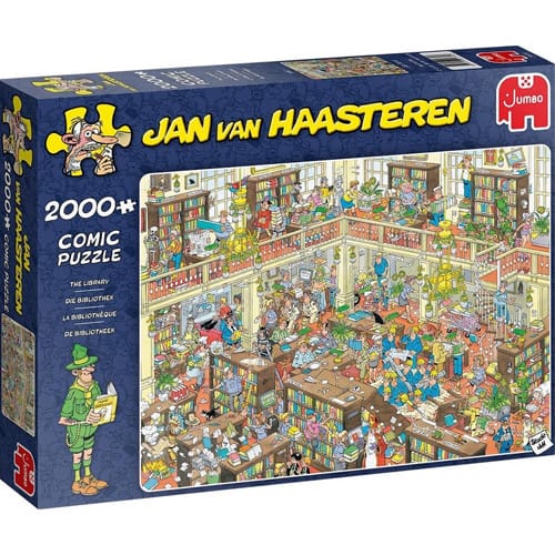 Jan van Haasteren De Bibliotheek Puzzel