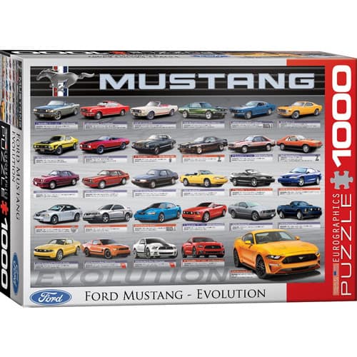 Ford Mustang Evolution Puzzel
