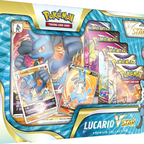 pokemon lucario v star premium collection