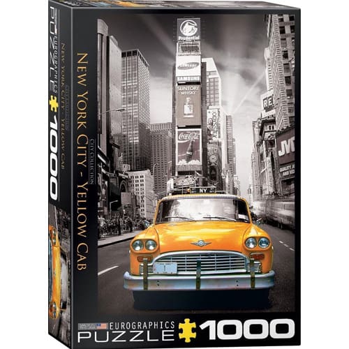 New York City Yellow Cab Puzzel