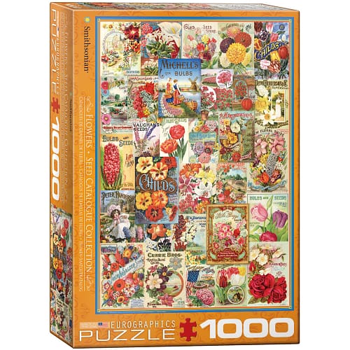 Flower Seed Catalog Covers Puzzel