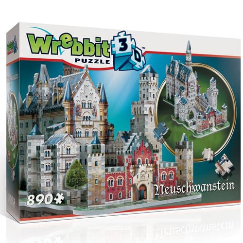 Wrebbit D Puzzel Neuschwanstein kasteel
