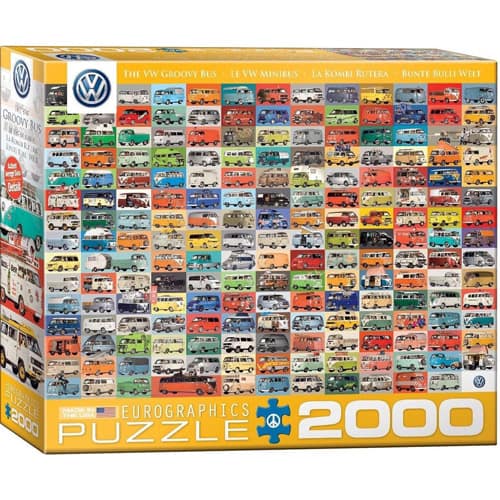 The VW Groovy Bus Puzzel